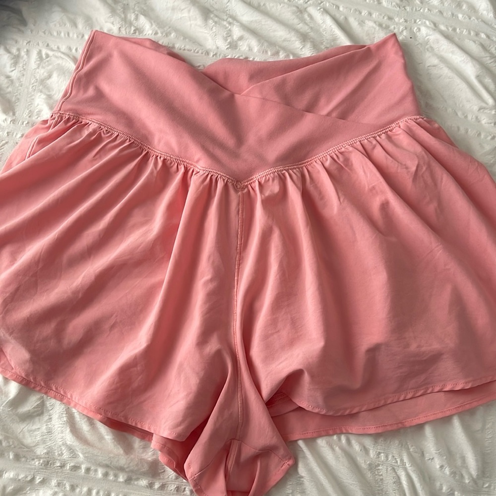 Offline by Aerie Real Me Crossover Double Lined Flowy Shorts